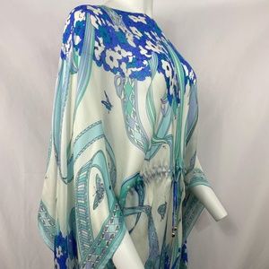 Emilio Pucci Silk Tunic Cover up in One Size